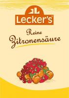 Чистая лимонная кислота Lecker’s, Германия, 10 г*2